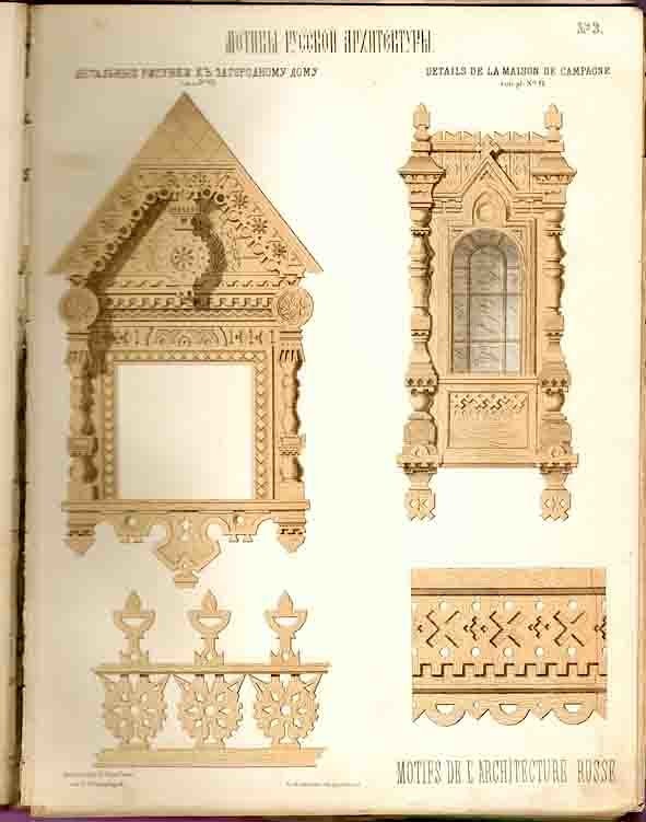 木房子设计 - 在俄国样式的装饰元素的用途在木建筑学