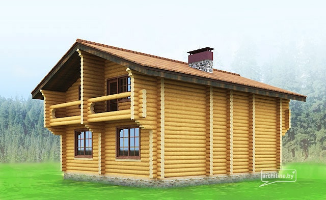房屋项目：一栋131平方米的木屋