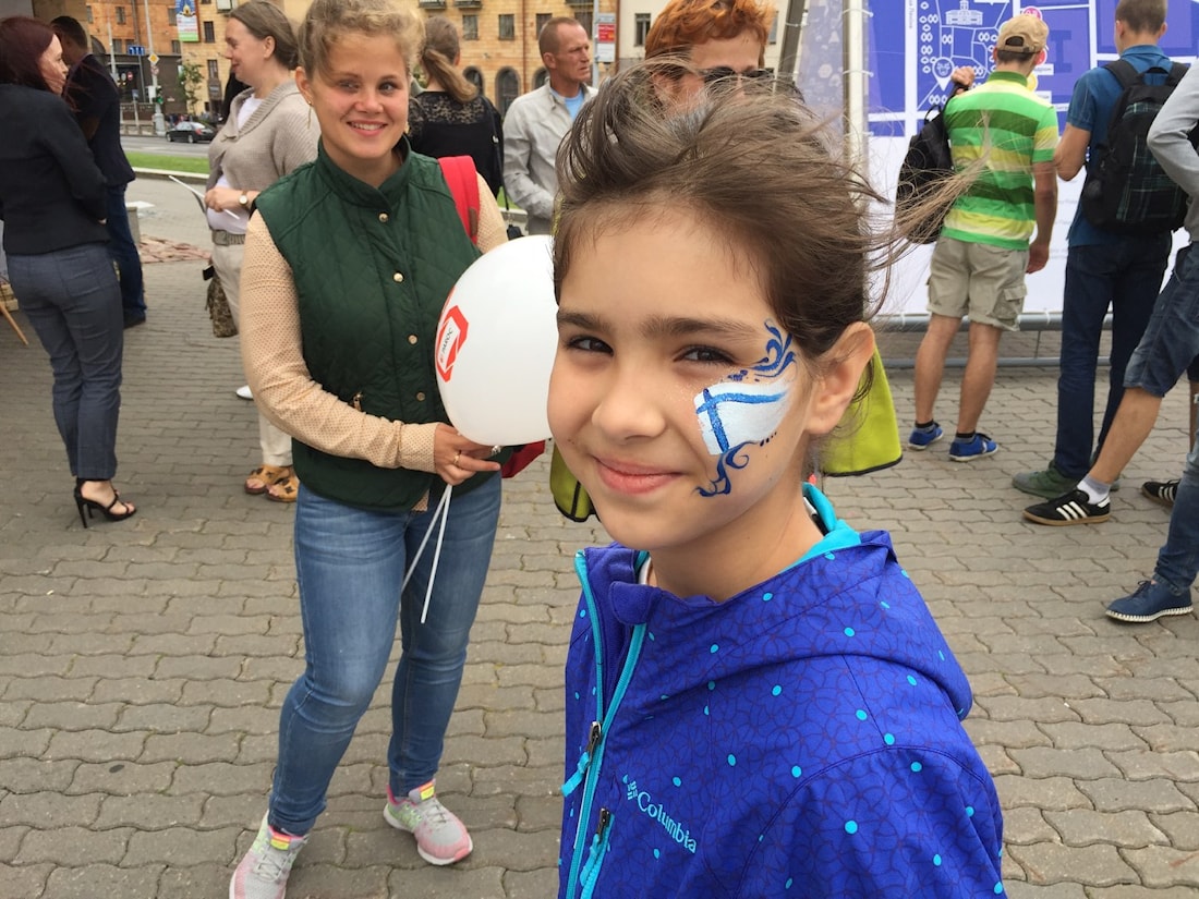 Archiline参加了7月29日在明斯克自由广场举行的芬兰文化日，并在芬兰城镇“Molka”举办了一系列比赛。