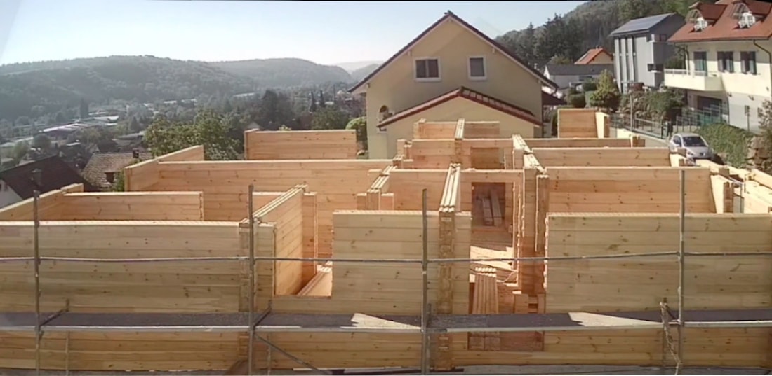 Casa de madera en Alemania, proyecto "Baden-Württemberg" 147 m2