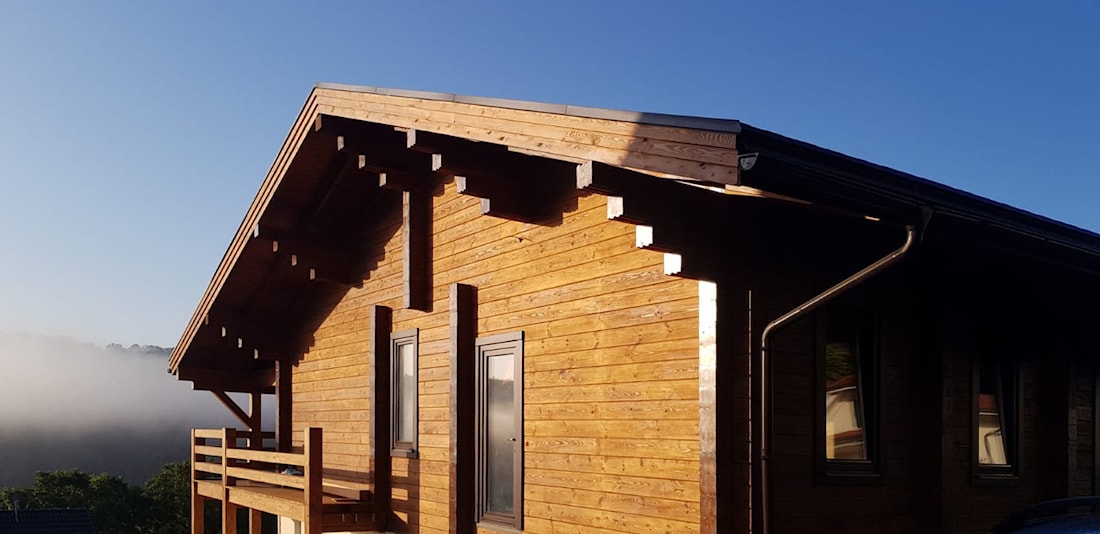 Casa de madera en Alemania, proyecto "Baden-Württemberg" 147 m2