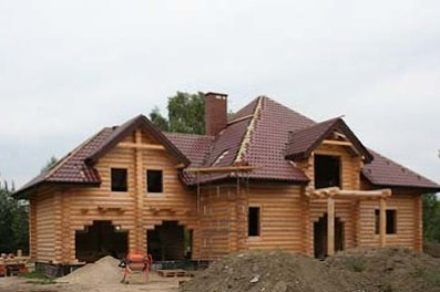 Estamos construyendo una casa de madera "Voytek" en Polonia llave en mano
