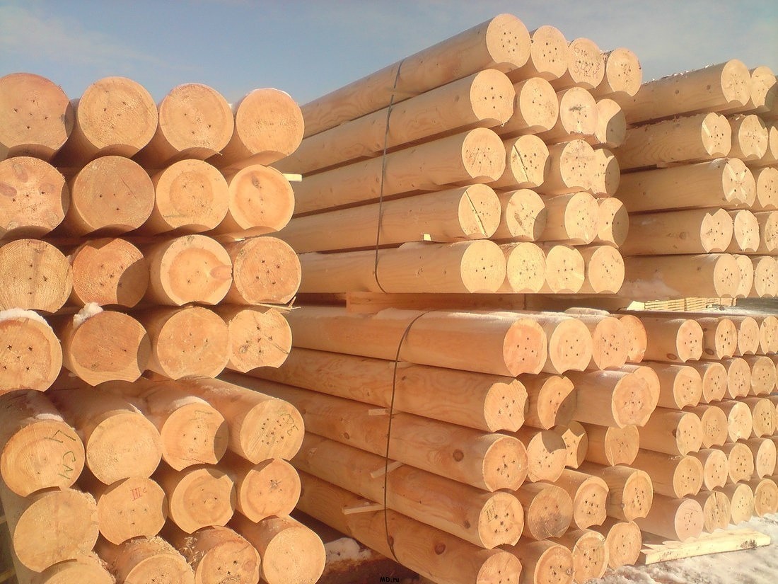 Exportación de casas de madera de Bielorrusia