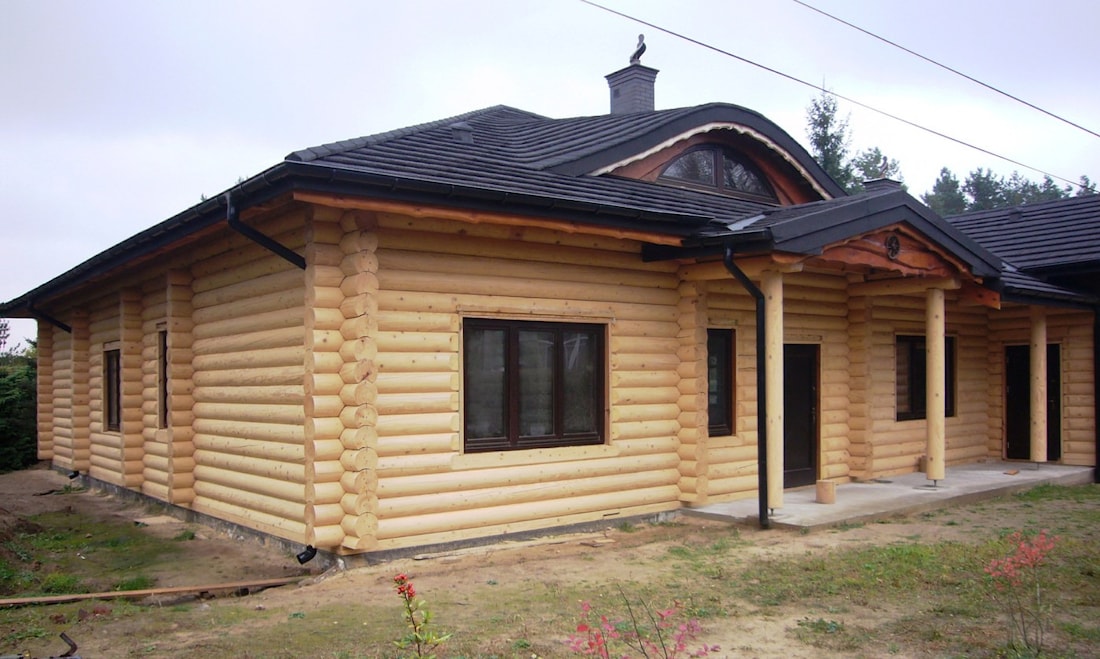 Exportación de casas de madera de Bielorrusia