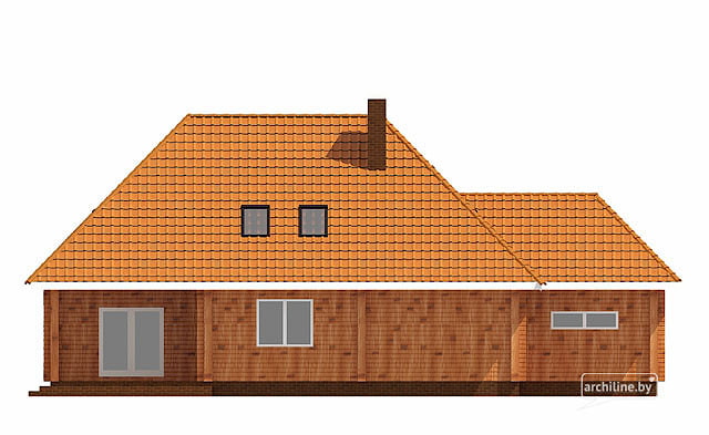 בית עץ עם קומת גג וחנייה 268 מ"ר