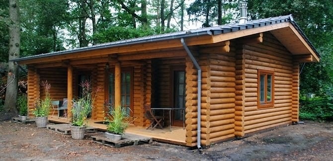 Maison en bois "ARCHITECTE" superficie 62 м²