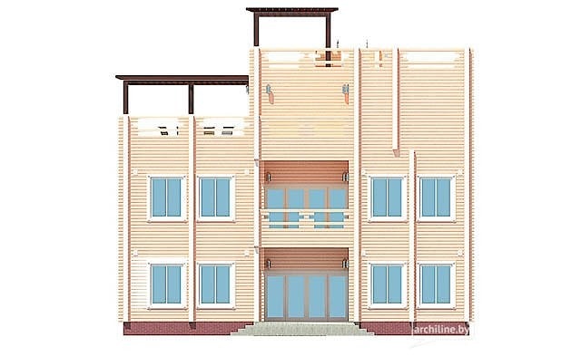 Maison en bois à Doha superficie 562 mètres carrés