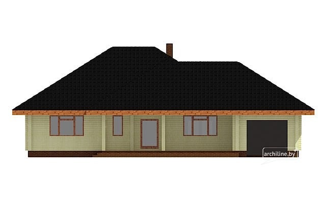单层房屋，胶合木项目“Rovaniemi”