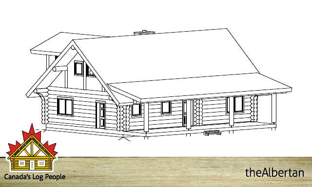 房子项目：加拿大木屋艾伯塔省