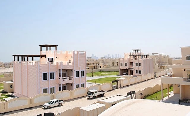 Maison en bois au Qatar  