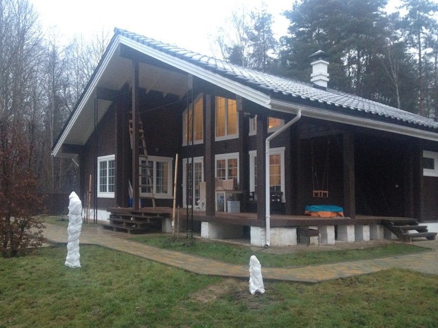 斯堪的纳维亚木屋138平方米，白俄罗斯，项目“维京” - 定价要求  