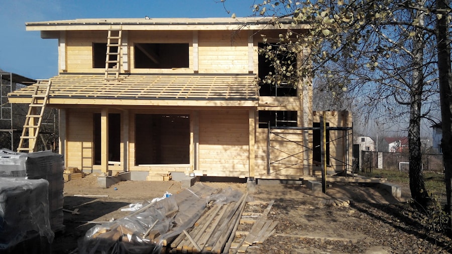 用胶合木材“Hi-Tech”建造一座木屋，面积为217平方米 - 可根据要求提供交钥匙工程  
