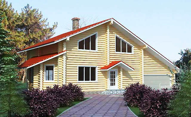 Russian log house 220 m²  